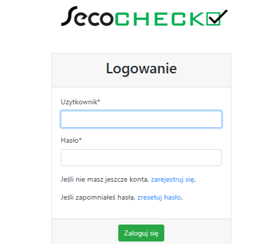 secoCheck - alkomaty - kontrola dostępu